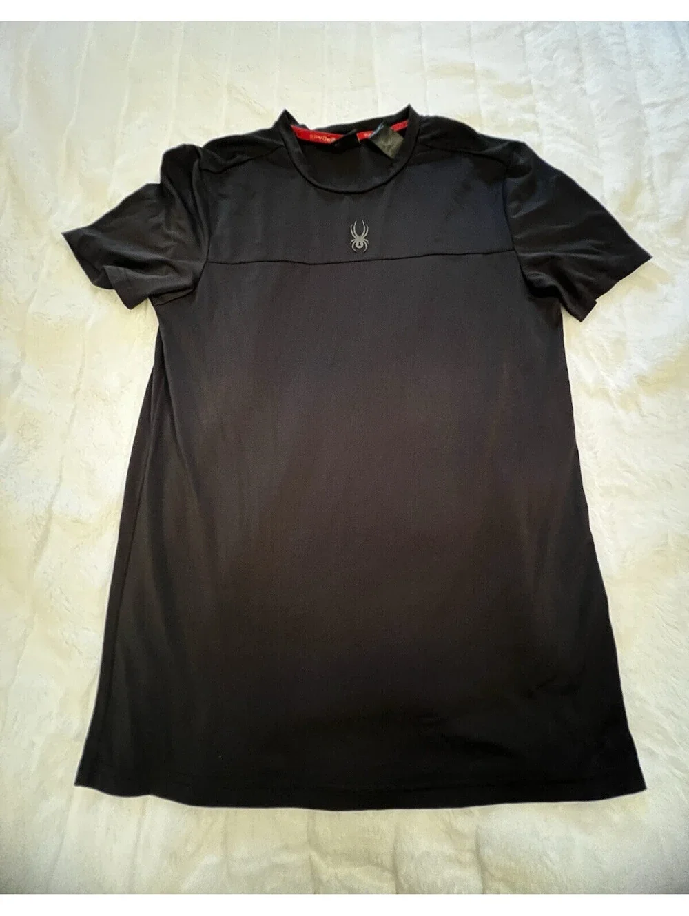 Spyder Active Men's Black Small Short Sleeve Lightweight work out shirt